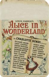 ALICE IN WONDERLAND